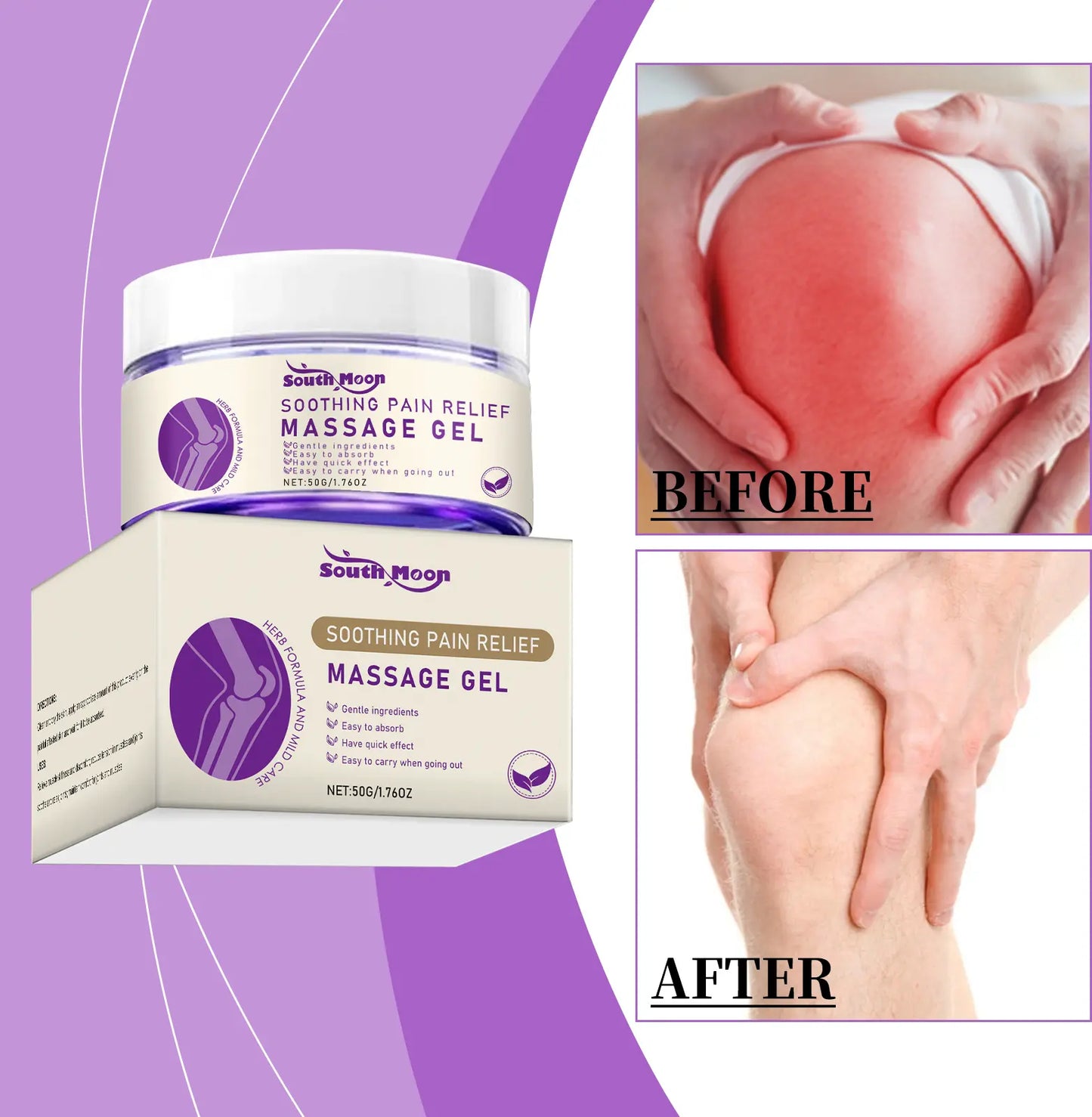 South Moon - Soothing Pain Relief Massage Gel